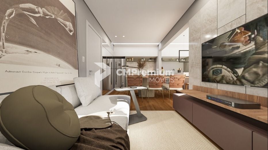 Apartamento com 2 dormitórios à venda,89.44 m , portão, CURITI...