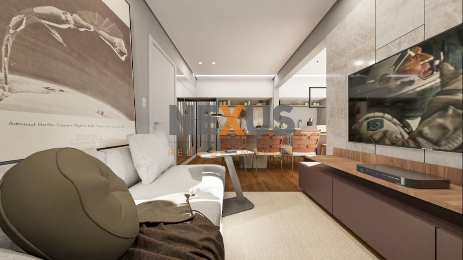 Apartamento com 2 dormitórios à venda,89.44 m , portão, CURITI...