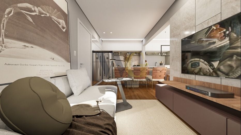 Apartamento com 2 dormitórios à venda,89.44 m , portão, CURITI...