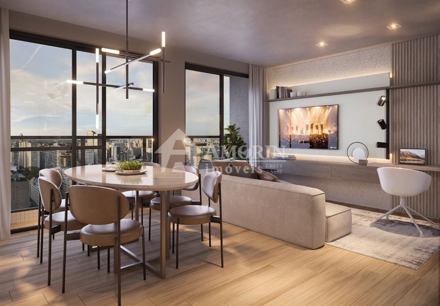 Apartamento com 1 dormitório à venda,41.15 m , centro, CURITIB...