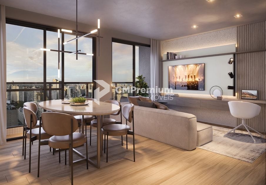 Apartamento com 1 dormitório à venda,41.15 m , centro, CURITIB...
