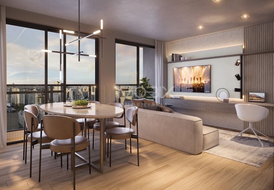 Apartamento com 1 dormitório à venda,41.15 m , centro, CURITIB...