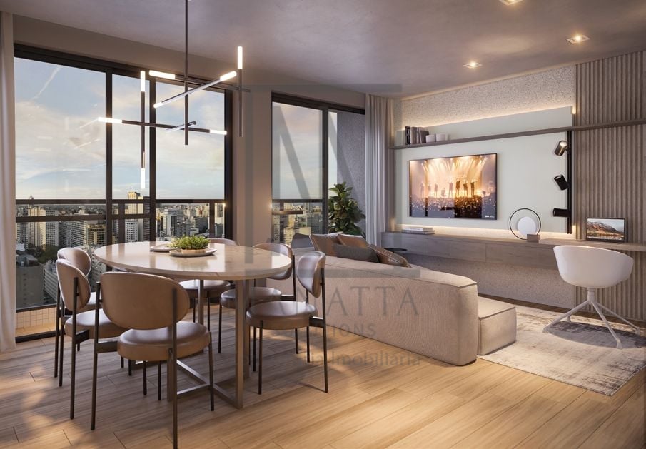 Apartamento com 1 dormitório à venda,41.15 m , centro, CURITIB...