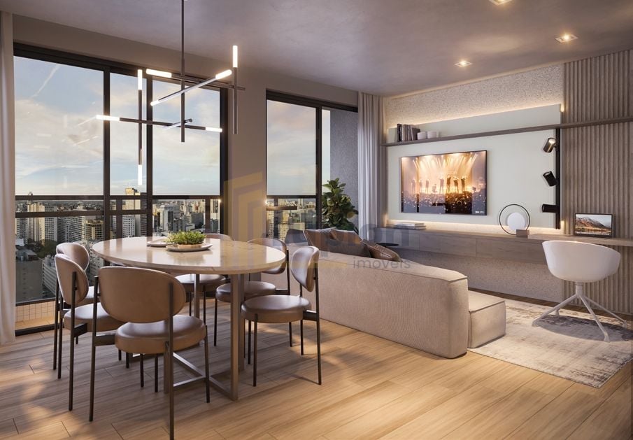 Apartamento com 1 dormitório à venda,41.15 m , centro, CURITIB...