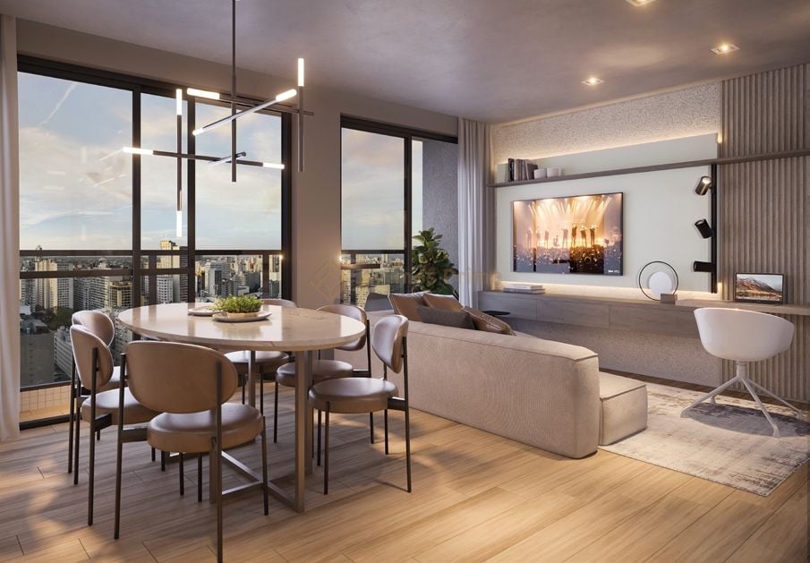 Apartamento com 1 dormit?rio ? venda,41.15 m , centro, CURITIB...