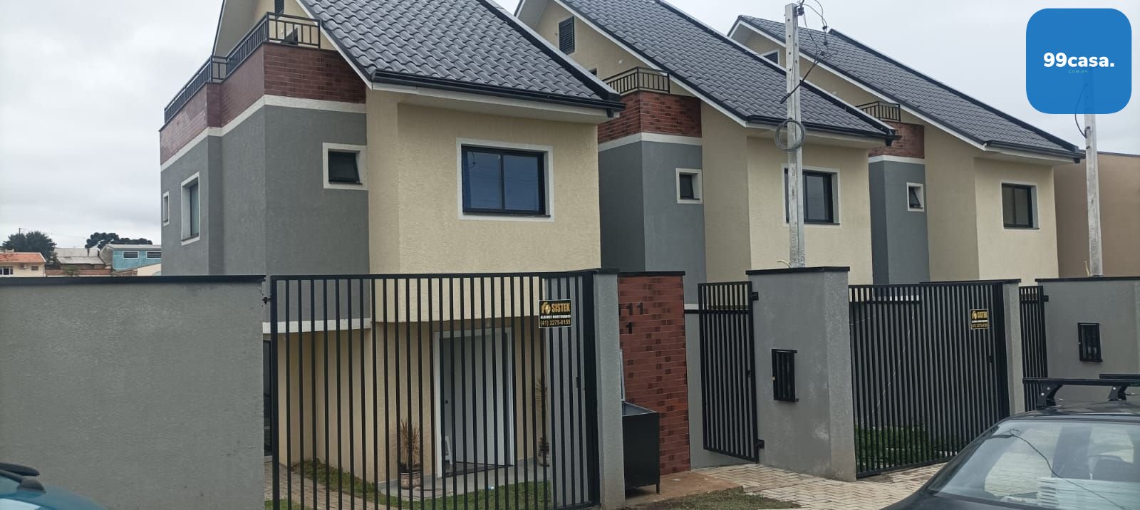 Sobrado com 3 dormitórios à venda, 107 m  por R  620.000,00 - ...