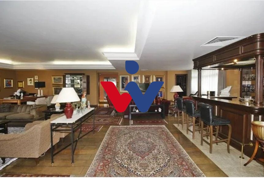 Apartamento com 4 dormitórios à venda, 426 m  por R  3.500.000...