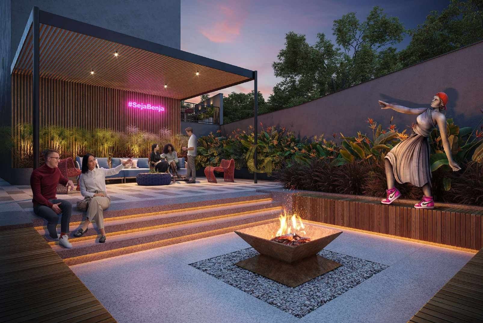 Studio Moderno no Centro de Curitiba  Praticidade e Conforto