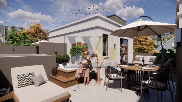 Sobrado com 3 dormitórios à venda, 147 m  por R  780.000,00 - ...
