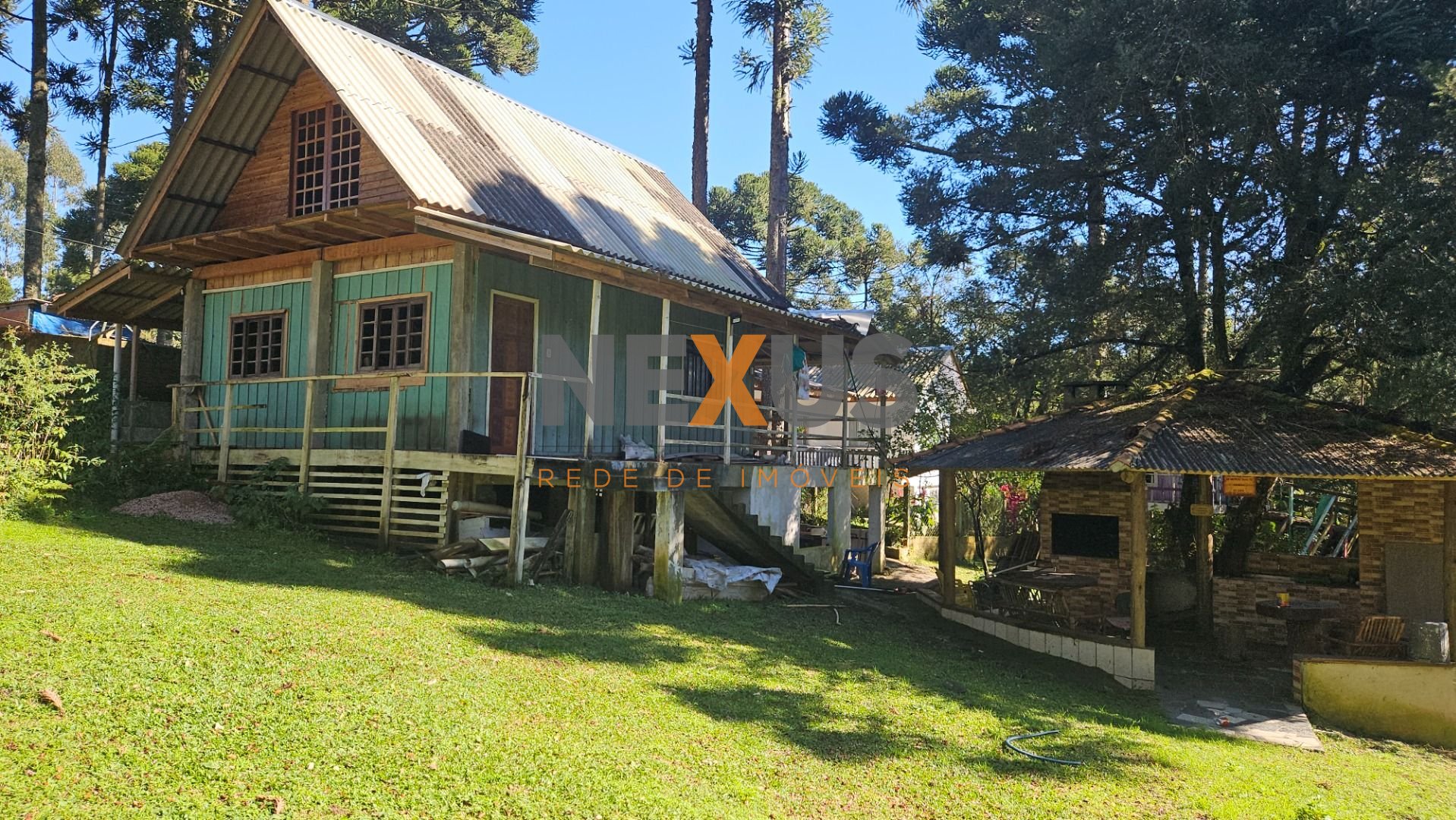 Chácara com 4 dormitórios à venda, 3400 m  por R  394.000 -Col...