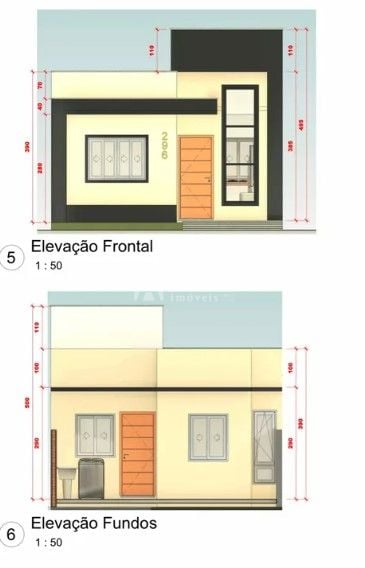 Casa com 3 dormitórios à venda, 55 m  por R  379.000,00 - Tatu...