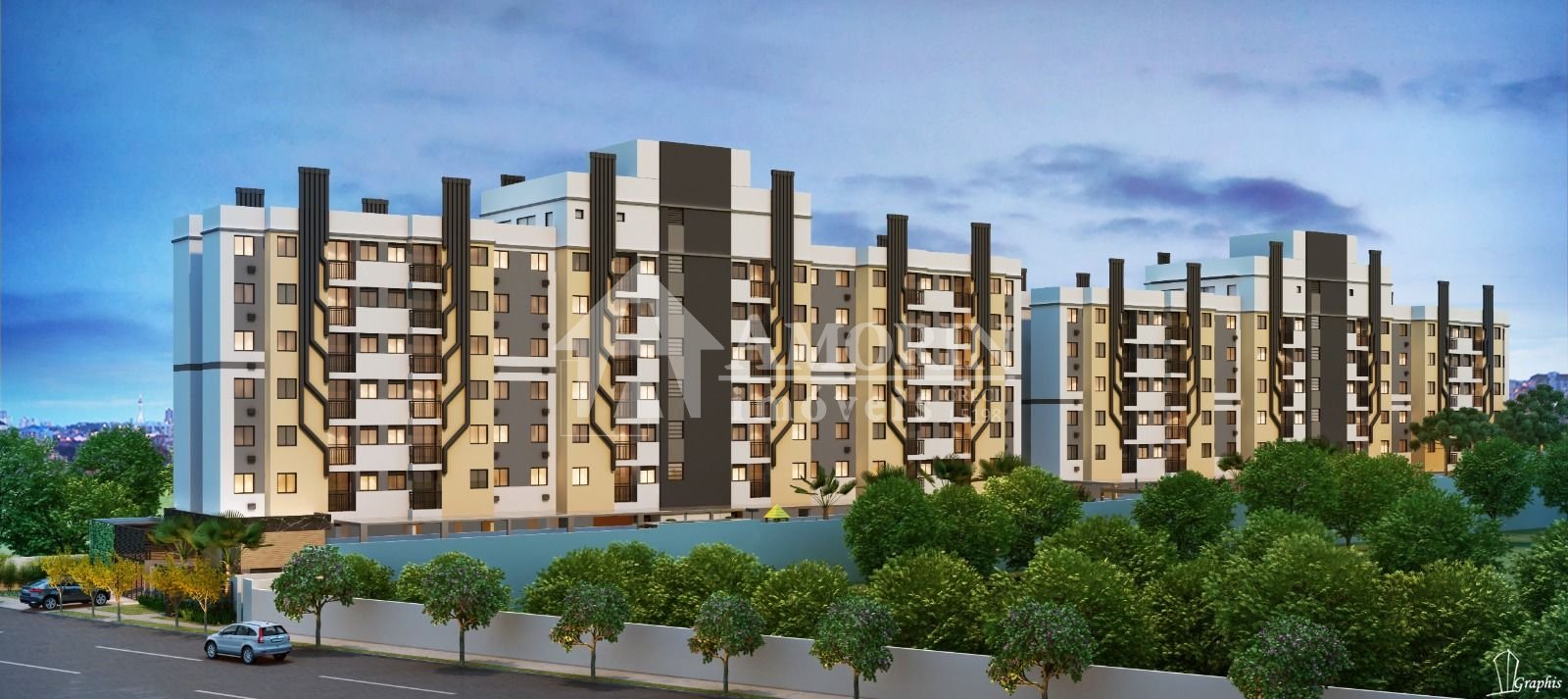 Apartamento com 1 dormitório à venda,84.80 m , campo comprido,...