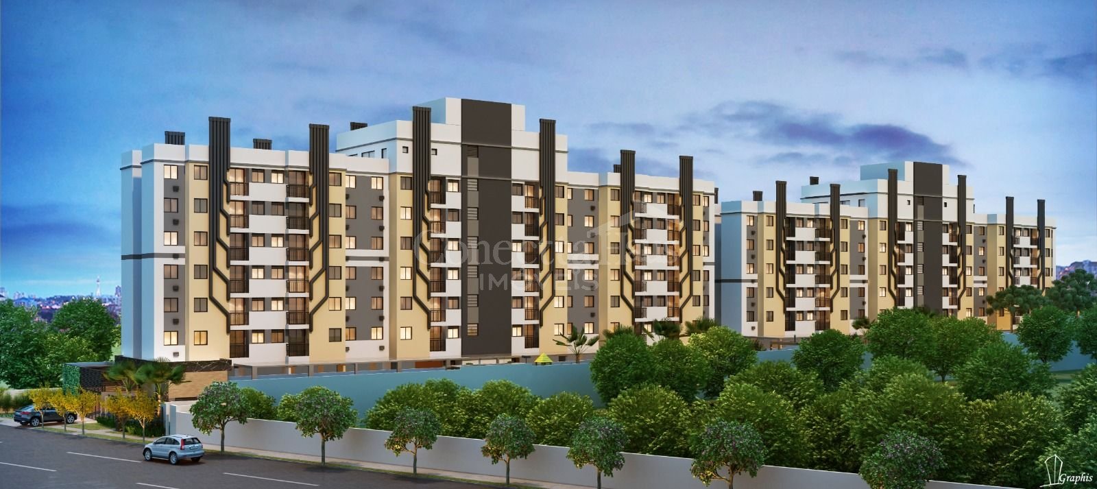 Apartamento com 1 dormitório à venda,84.80 m , campo comprido,...