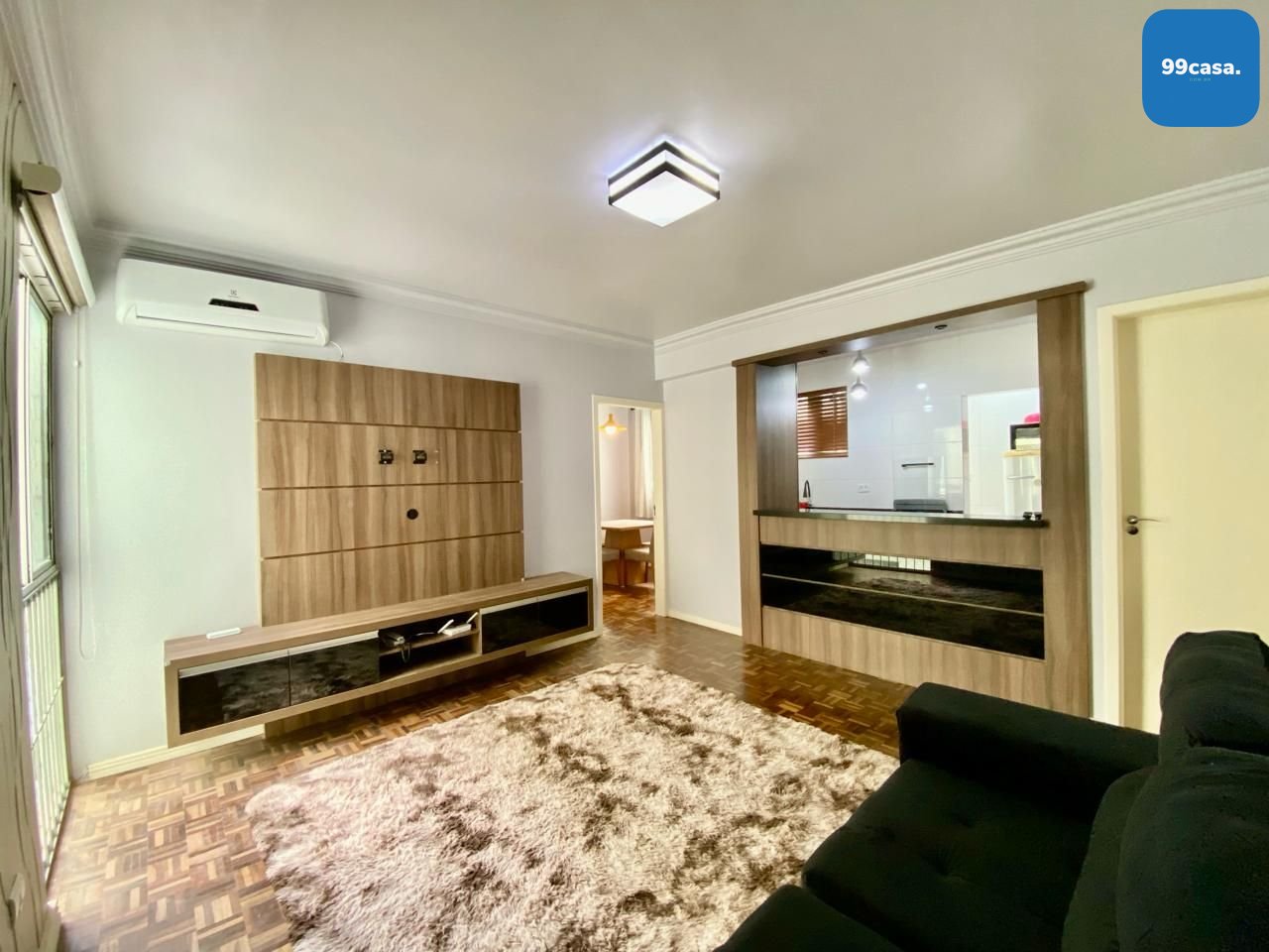 Apartamento semi-mobiliado 3 quartos, Cond com piscina , ao la...