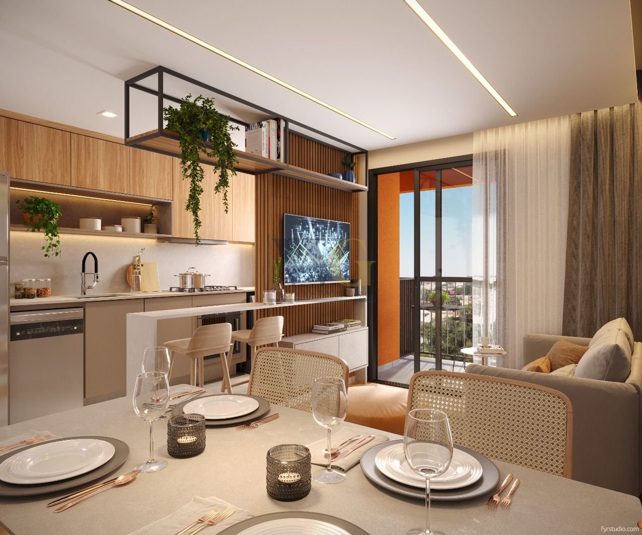 Apartamento com 2 dormitórios à venda,53.07 m , CURITIBA - PR