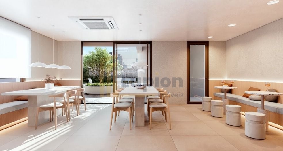 Apartamento com 1 dormitório à venda,34.78 m , mercês, CURITIB...