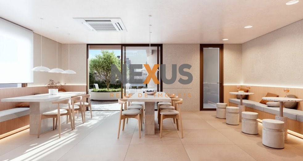 Apartamento com 1 dormitório à venda,34.78 m , mercês, CURITIB...