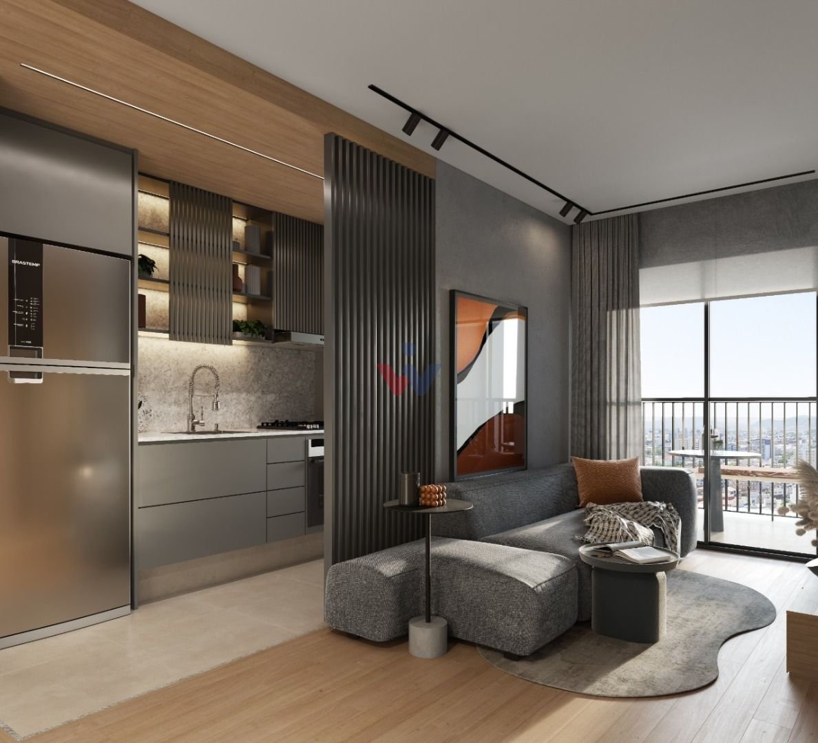 Apartamento com 3 dormitórios à venda,60.11 m , portão, CURITI...