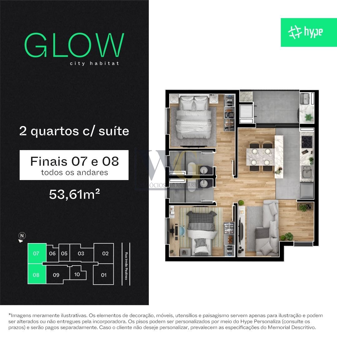 Apartamento com 3 dormitórios à venda,5694.00 m , novo mundo, ...