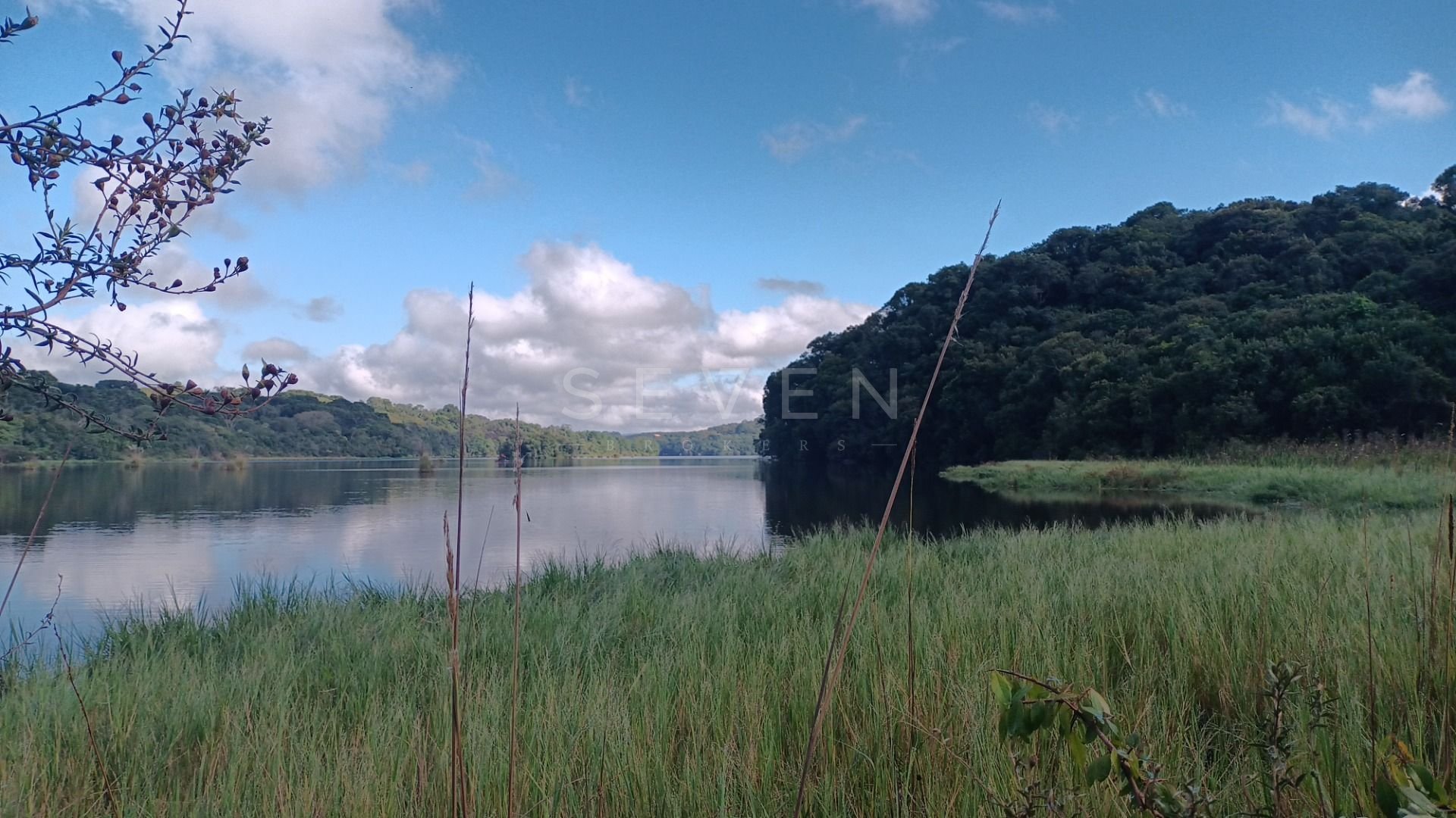 Chácara em Araucária com nascente, represa e natureza exuberan...