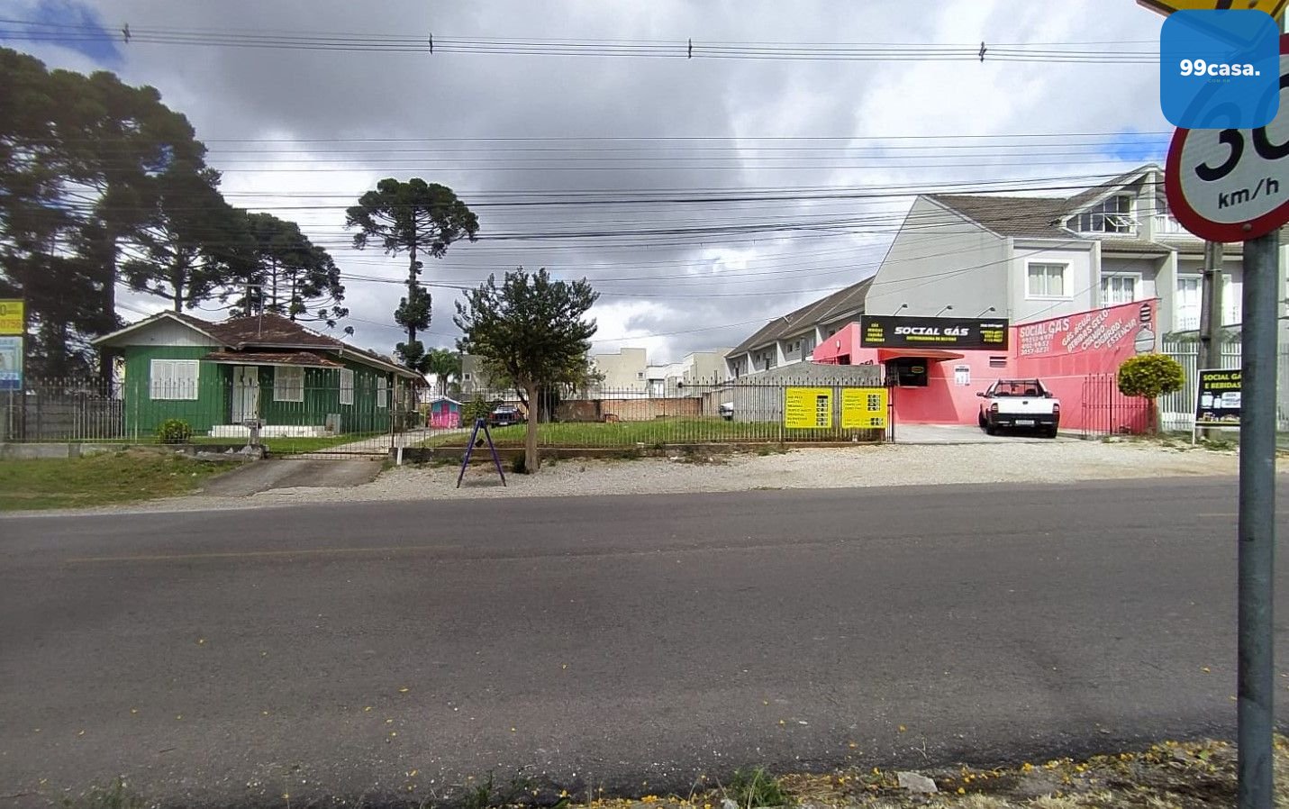 Terreno de Esquina no Boqueirão  1.507m  para Construção