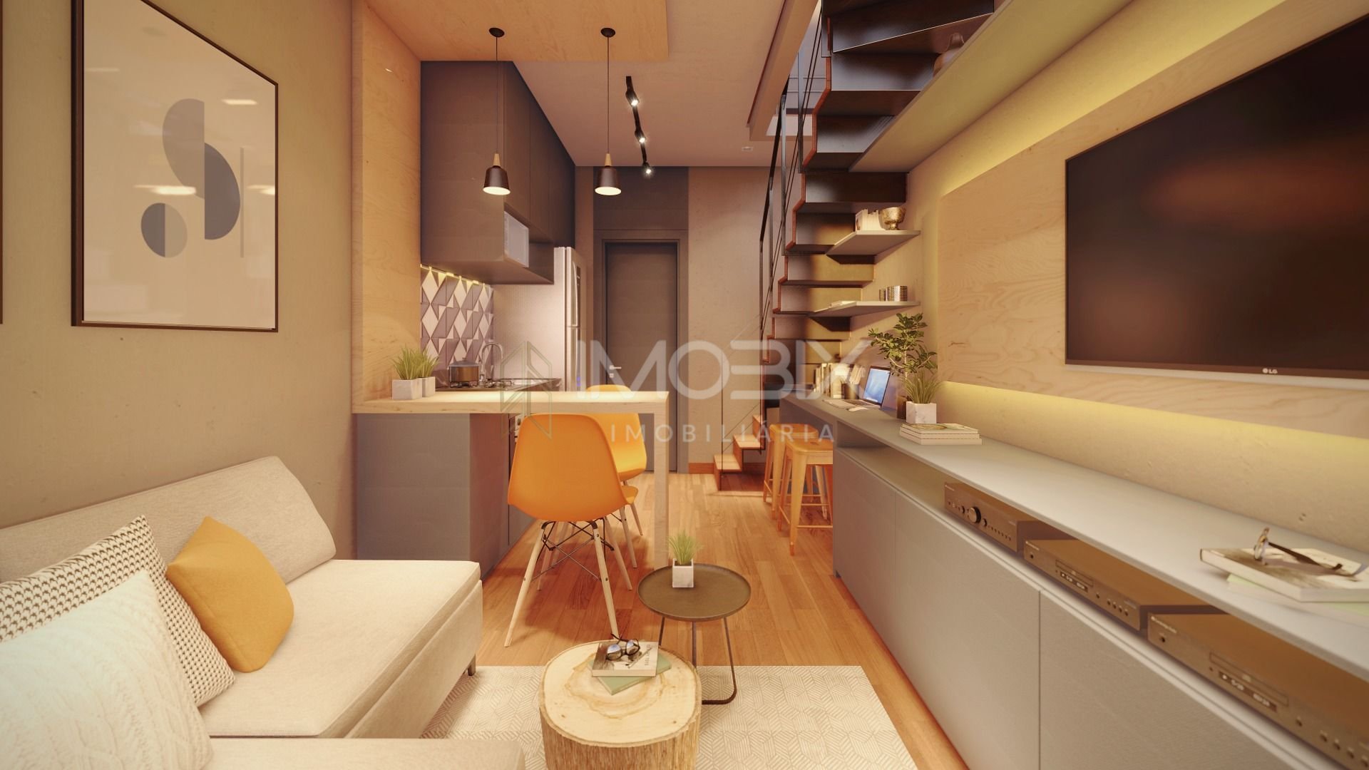 Studio com 1 dormitório à venda,28.79 m , novo mundo, CURITIBA...