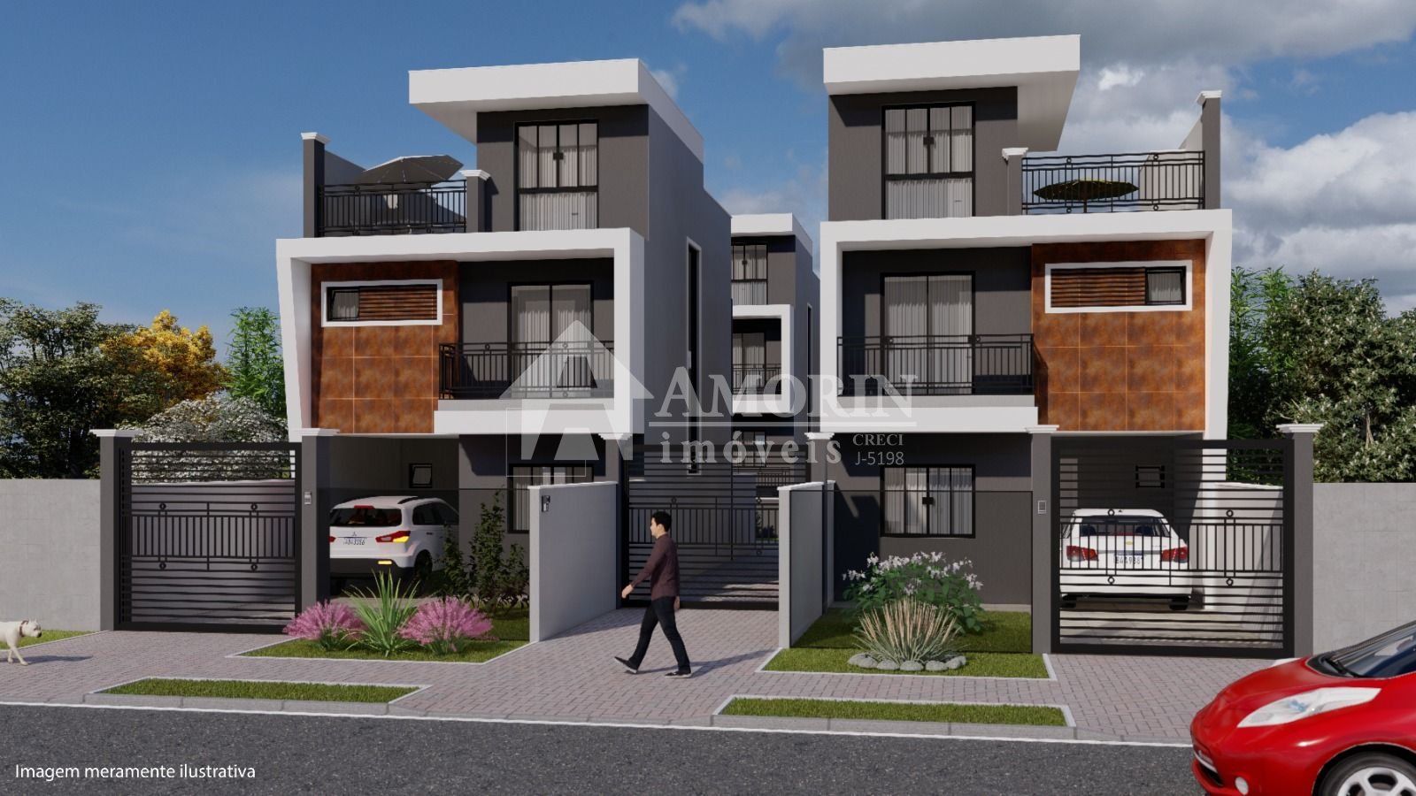 Sobrado com 4 dormitórios à venda, 122 m  por R  749.000,00 - ...