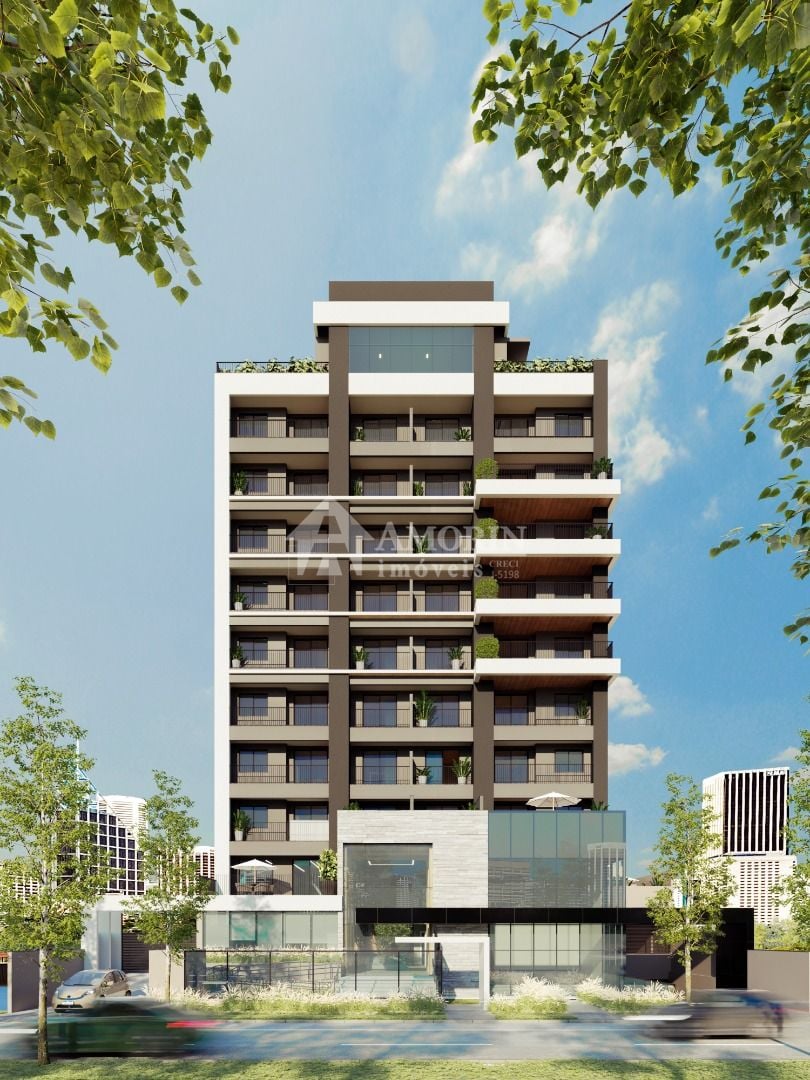 Studio com 1 dormitório à venda,42.19 m , centro cívico, CURIT...