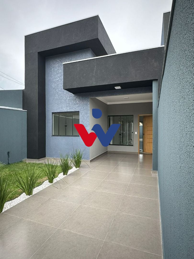 Casa com 3 dormitórios à venda, 80 m² por R$ 350.000,00 - Cham...