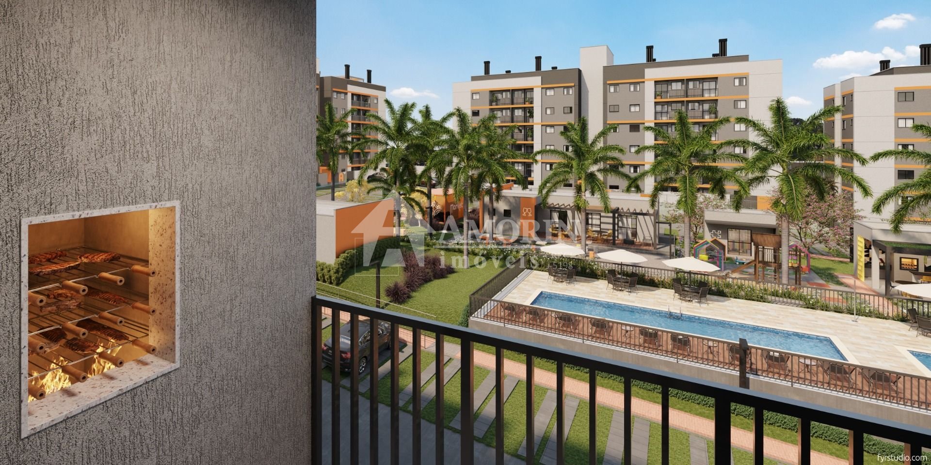 Apartamento com 2 dormitórios à venda,53.07 m , CURITIBA - PR