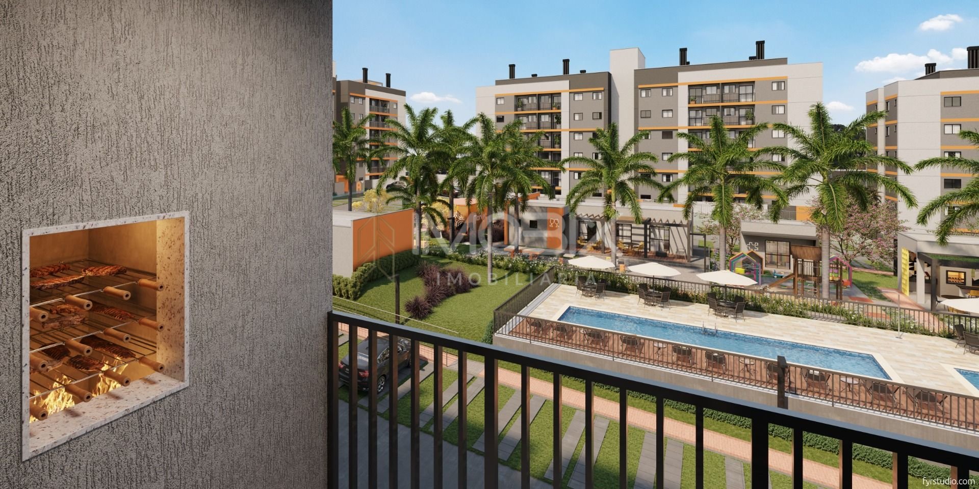 Apartamento com 2 dormitórios à venda,53.07 m , CURITIBA - PR