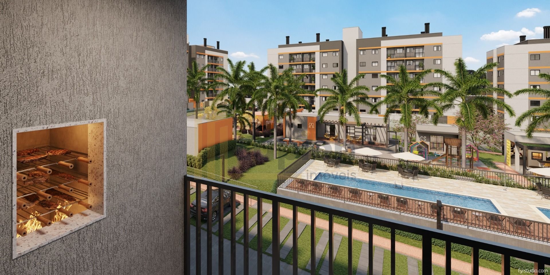 Apartamento com 2 dormitórios à venda,53.07 m , CURITIBA - PR