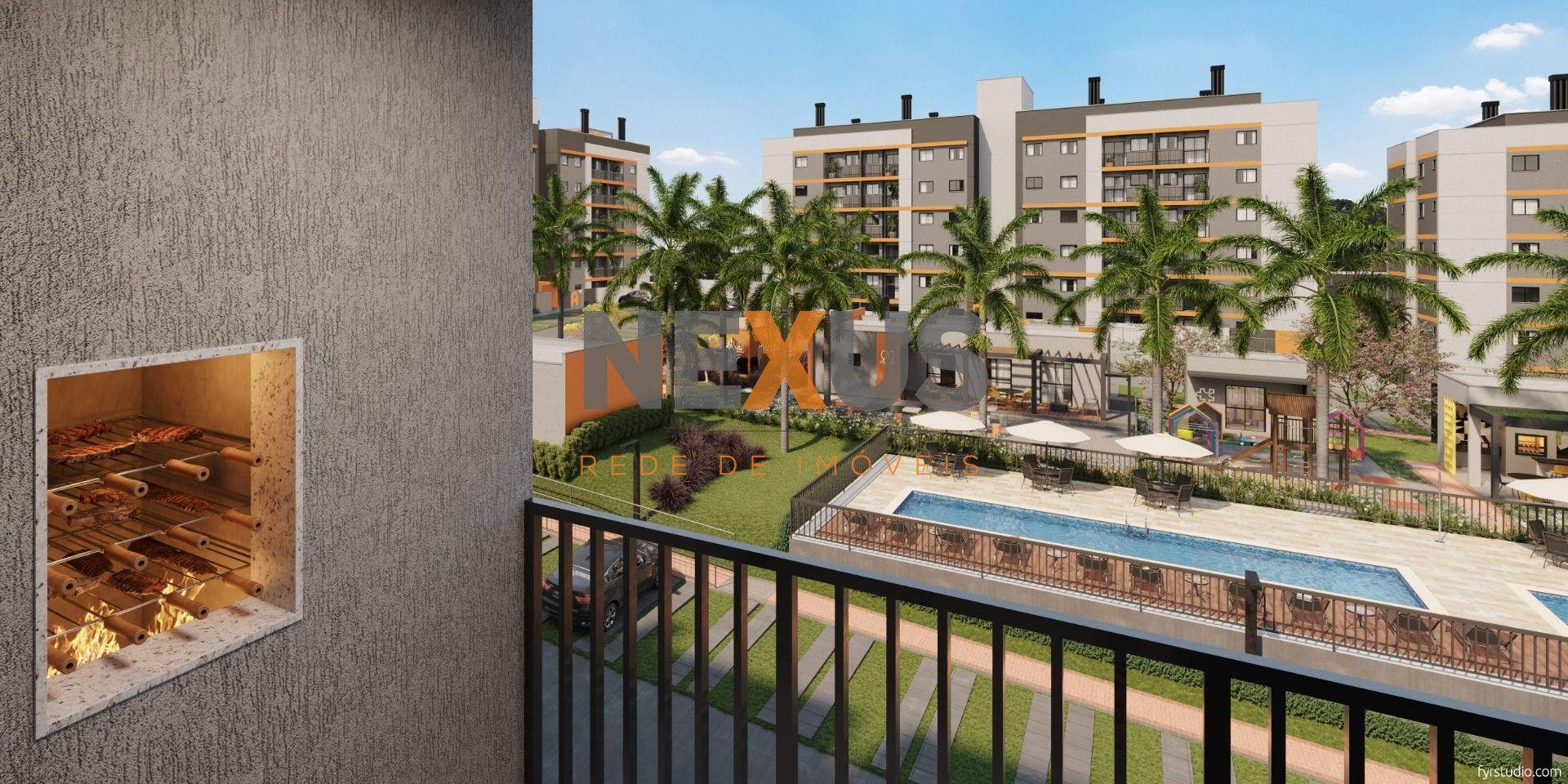 Apartamento com 2 dormitórios à venda,53.07 m , CURITIBA - PR
