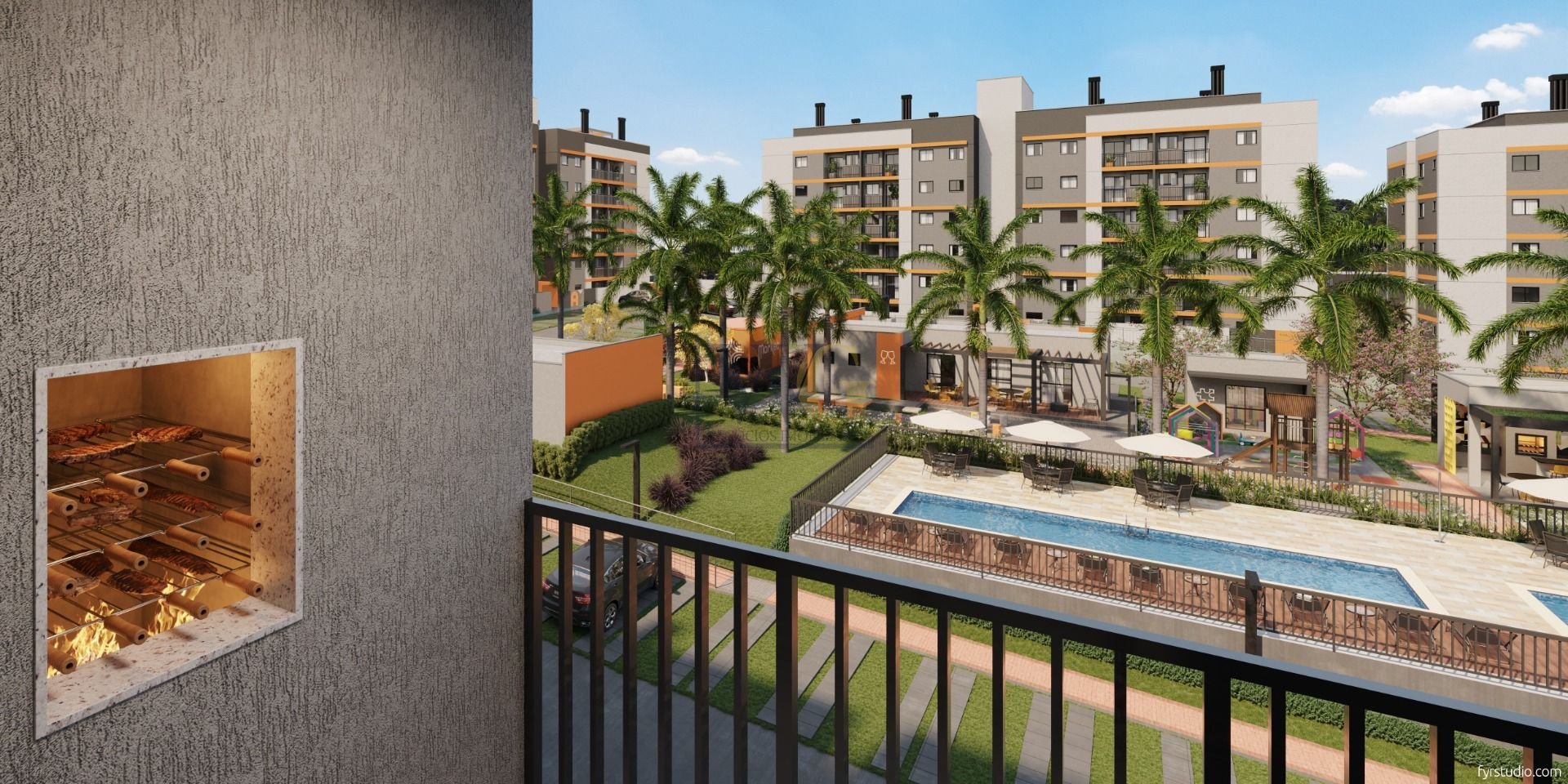 Apartamento com 2 dormitórios à venda,53.07 m , CURITIBA - PR