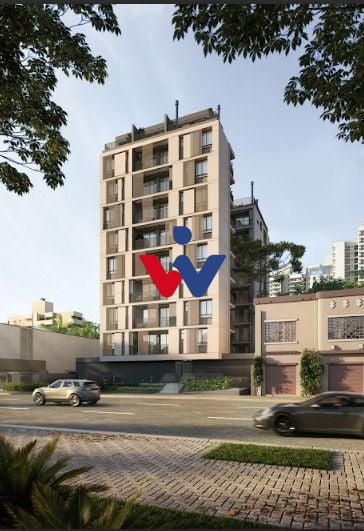 Apartamento com 1 dormitório à venda,34.78 m , mercês, CURITIB...