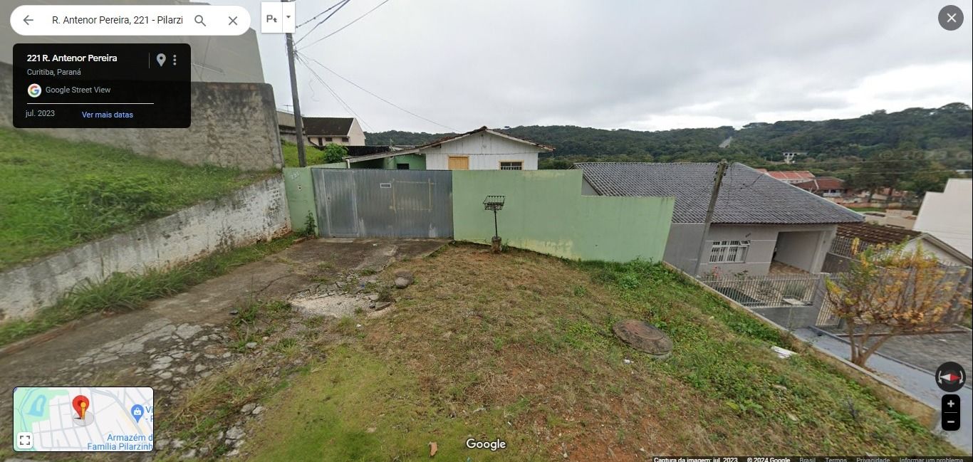 Terreno no Pilarzinho com Vista para o Parque Tingui  Aceita P...