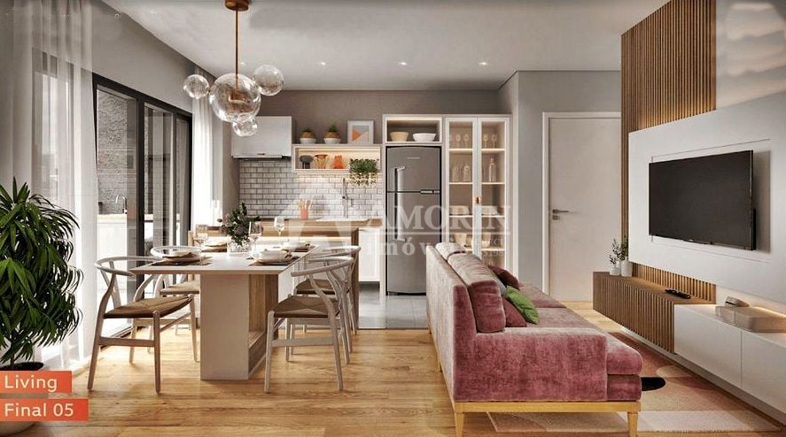 Apartamento com 2 dormitórios à venda, 53 m  por R  650.000,00...