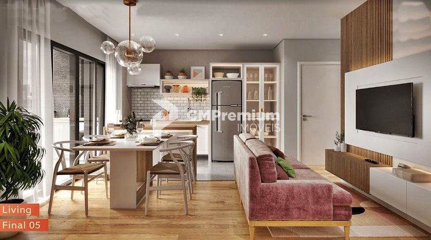 Apartamento com 2 dormitórios à venda, 53 m  por R  650.000,00...