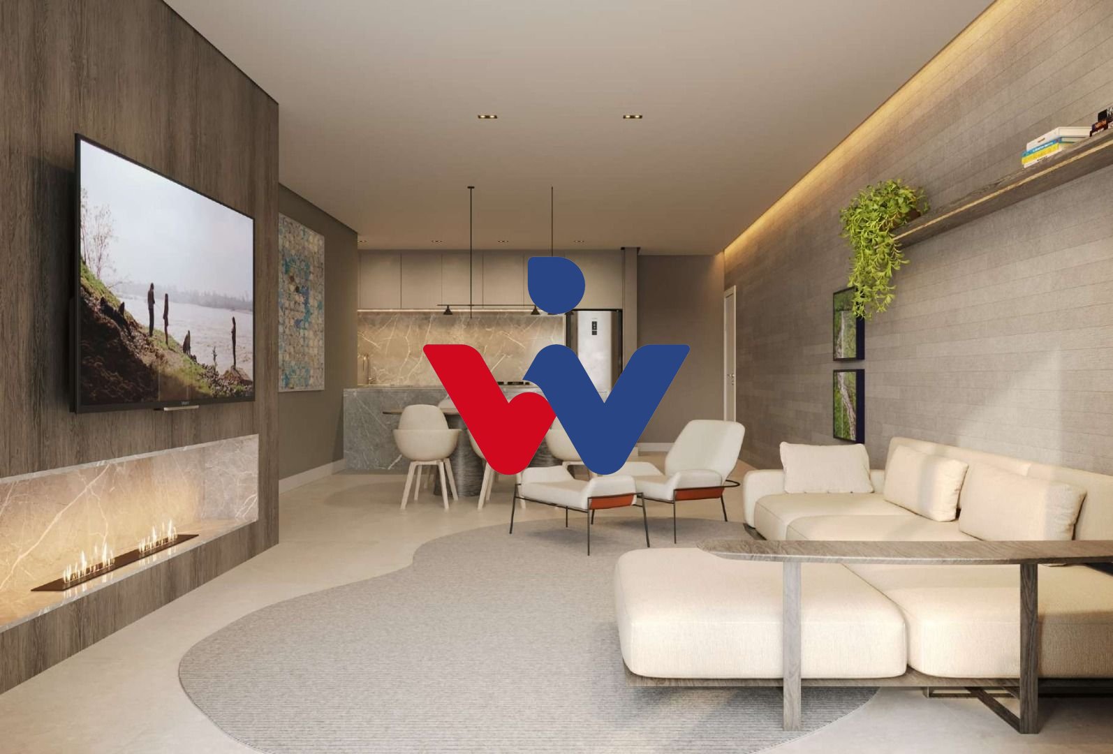Apartamento com 4 dormitórios à venda,86.90 m , água verde, CU...