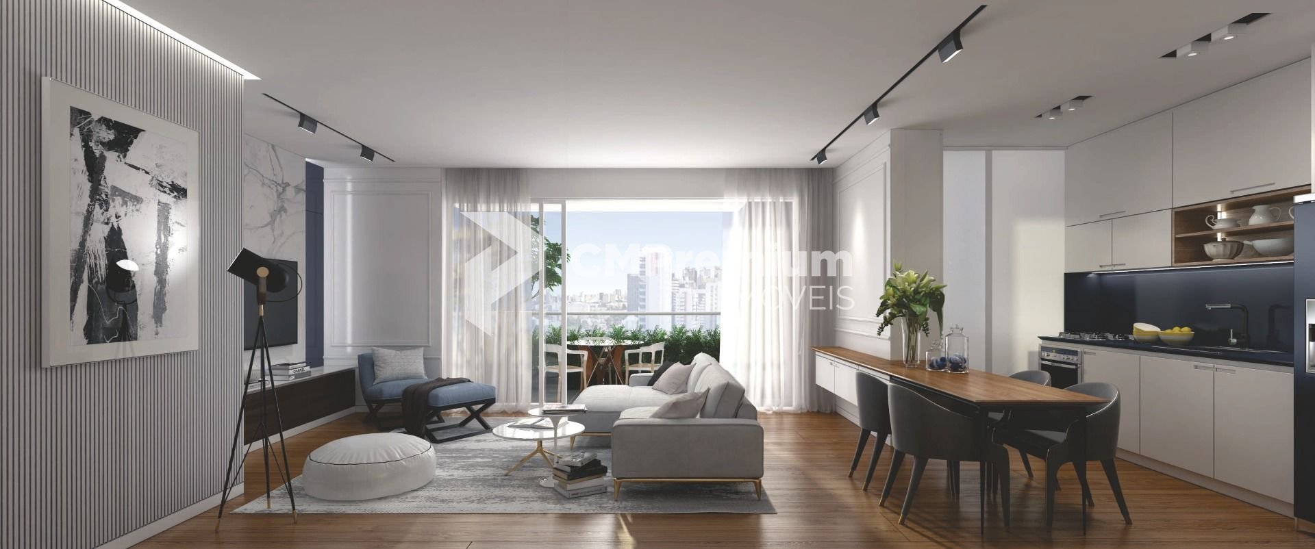 Apartamento com 3 dormitórios à venda,101.02 m , cabral, CURIT...