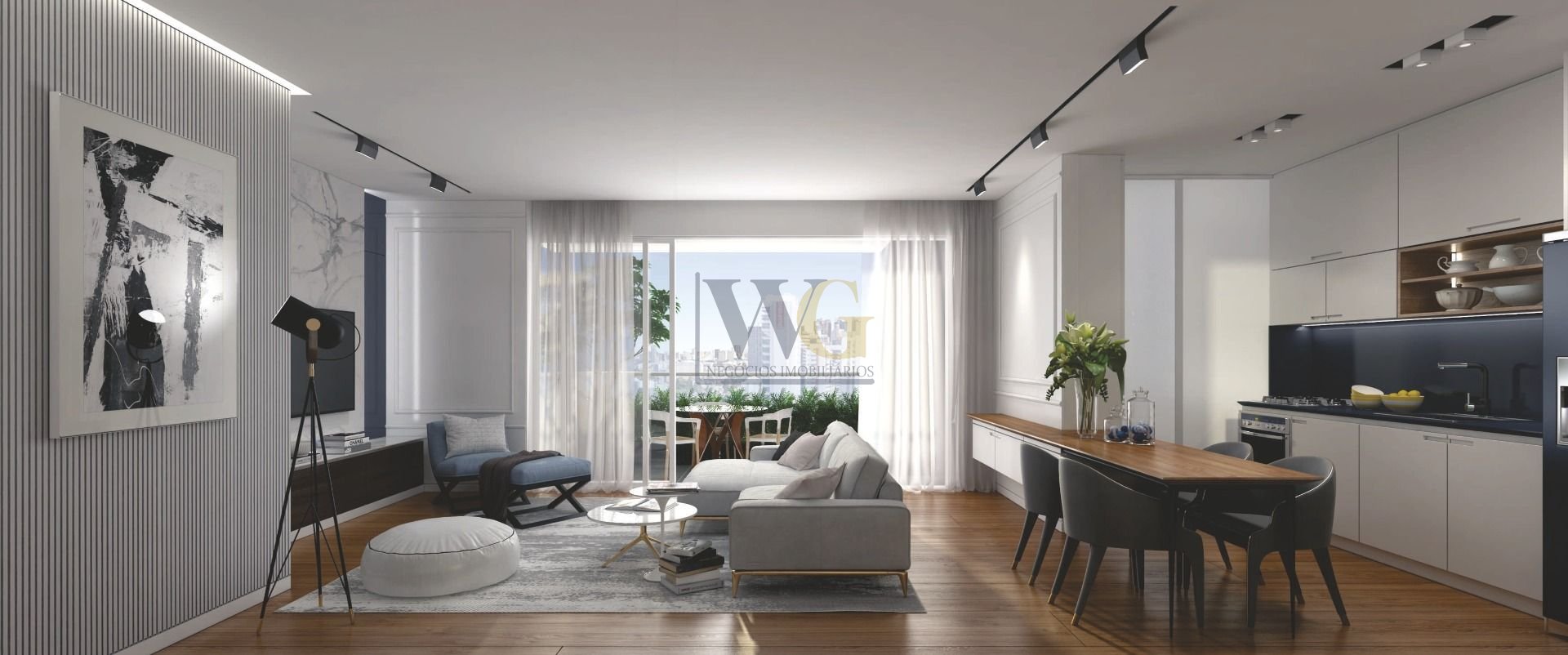 Apartamento com 3 dormitórios à venda,101.02 m , cabral, CURIT...