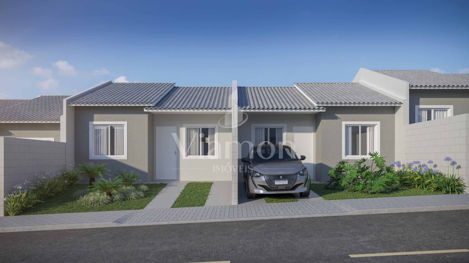 Casa com 2 dormitórios à venda,42.42 m , estados, FAZENDA RIO ...