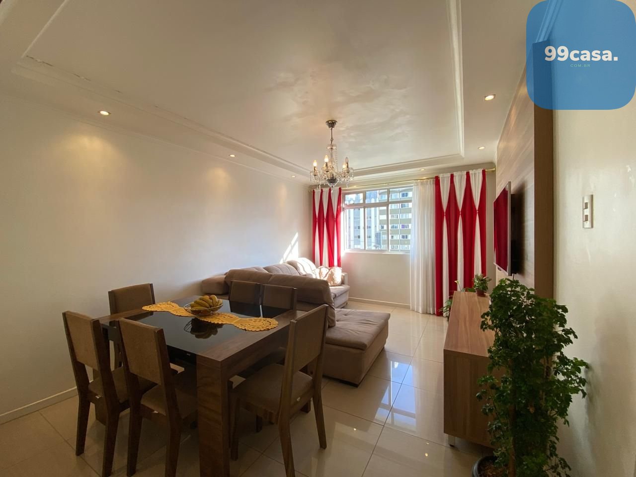 Apartamento com 4 dormitórios à venda,106.50 m , centro, CURIT...