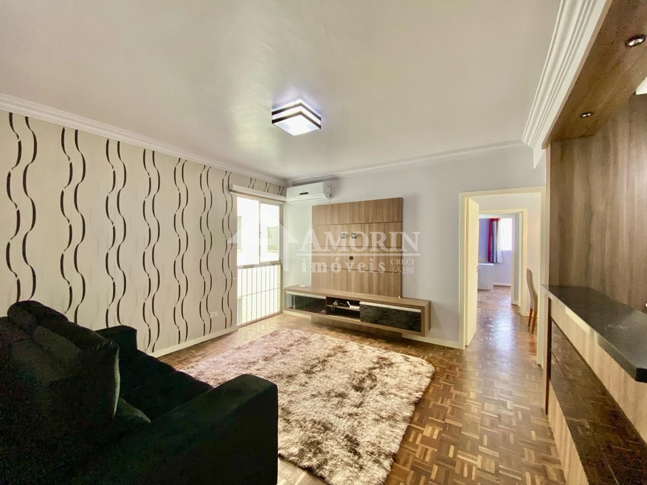 Apartamento semi-mobiliado 3 quartos, Cond com piscina , ao la...