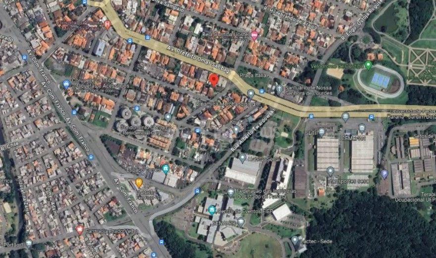 Terreno 480m  à venda no Jardim Botânico  Plano, acima do níve...