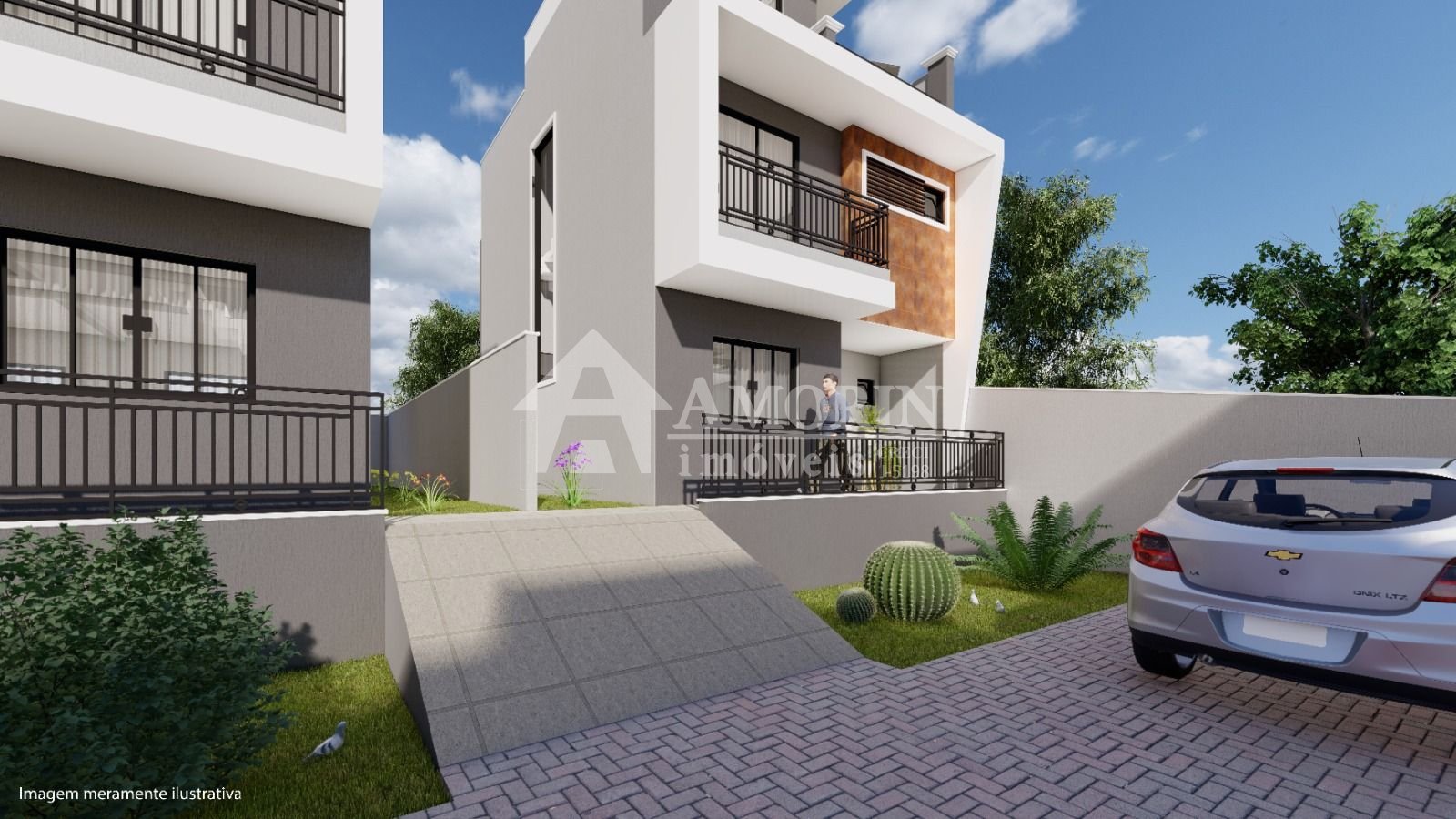 Sobrado com 4 dormitórios à venda, 122 m  por R  749.000,00 - ...