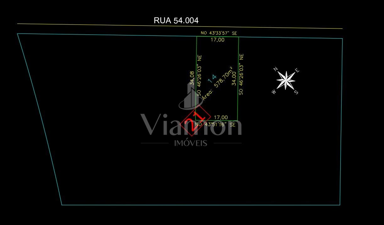 Terreno à venda, 578 m² por R$ 330.000,00 - Jardim Paulista II...