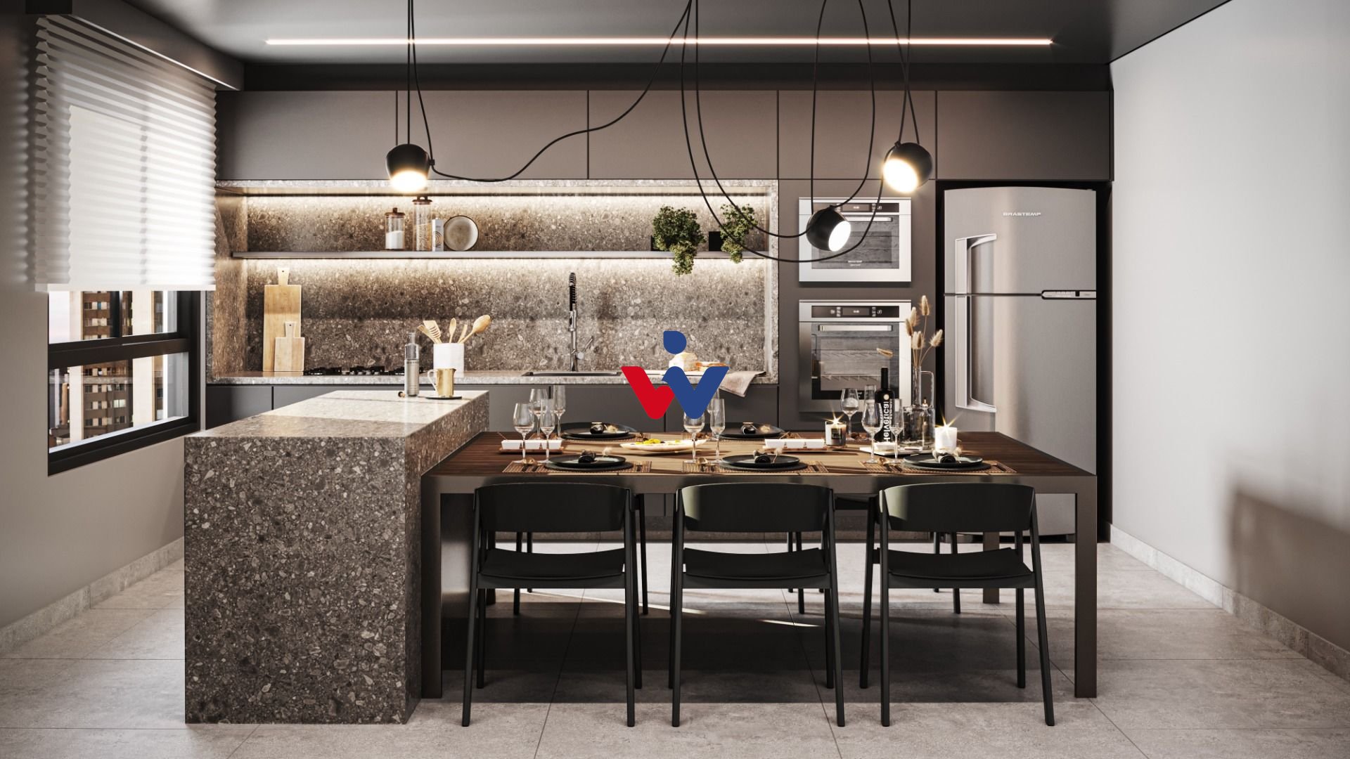 Studio com 1 dormitório à venda, 26 m  por R  354.400,00 - Vil...