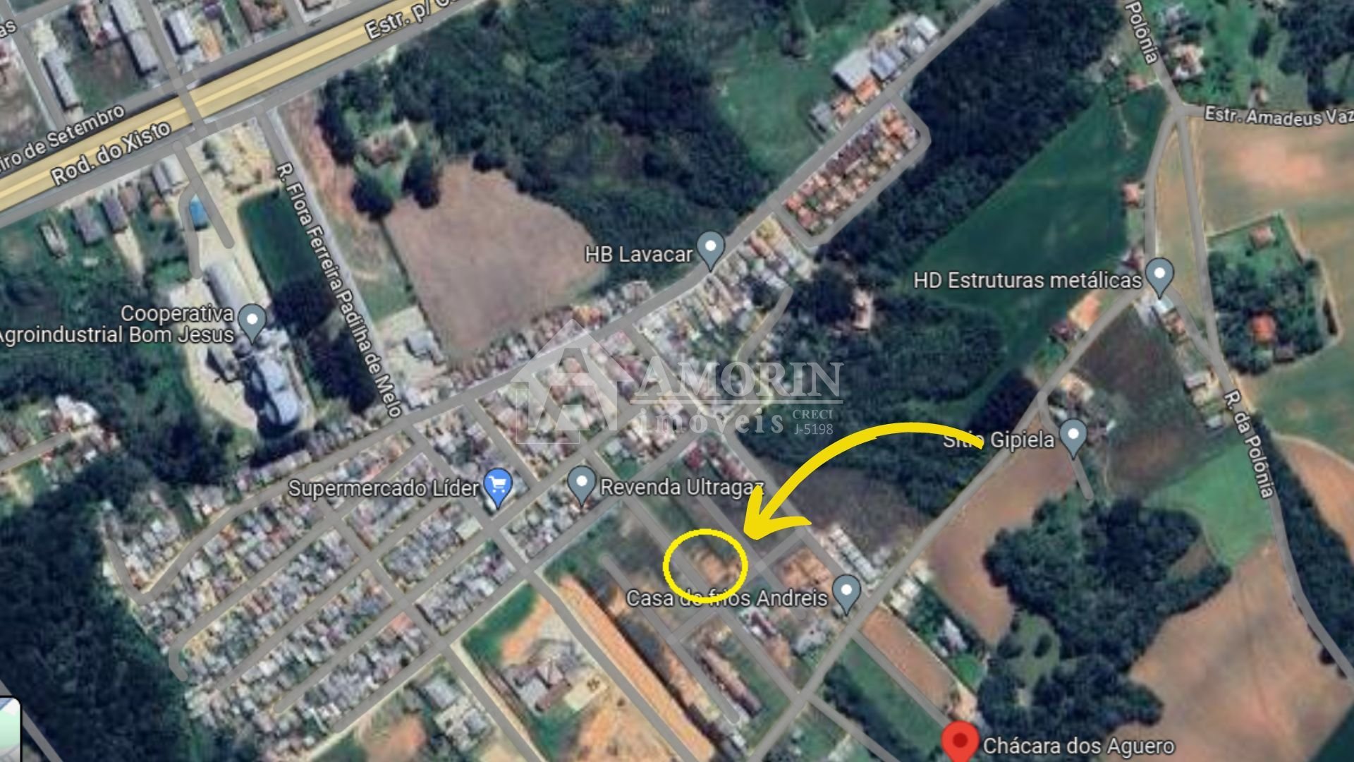 Terreno à venda, 180 m  por R  132.000,00 - Contenda PR