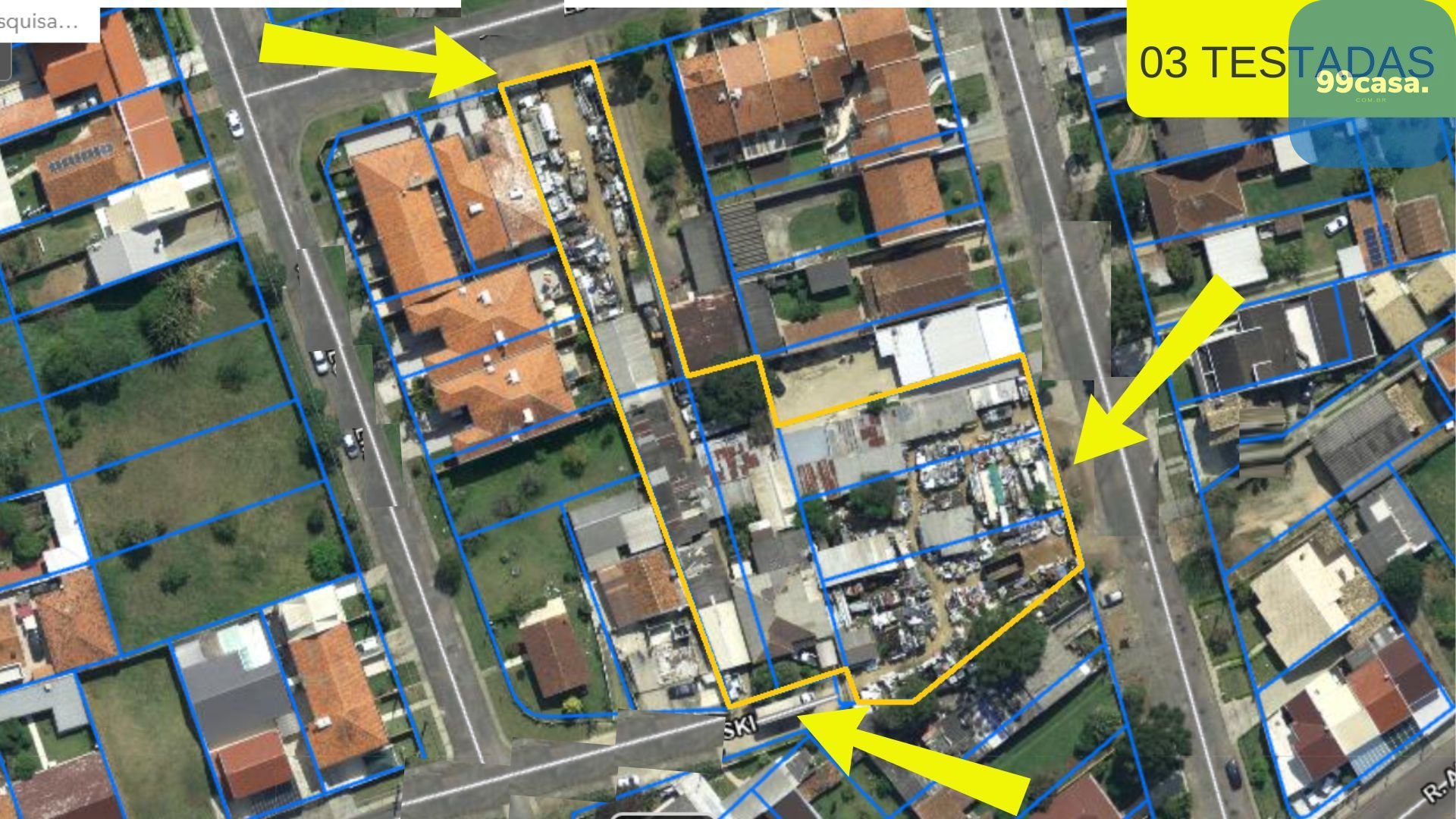 Terreno à venda, 3151 m  por R  8.000.000,00 - Novo Mundo - Cu...